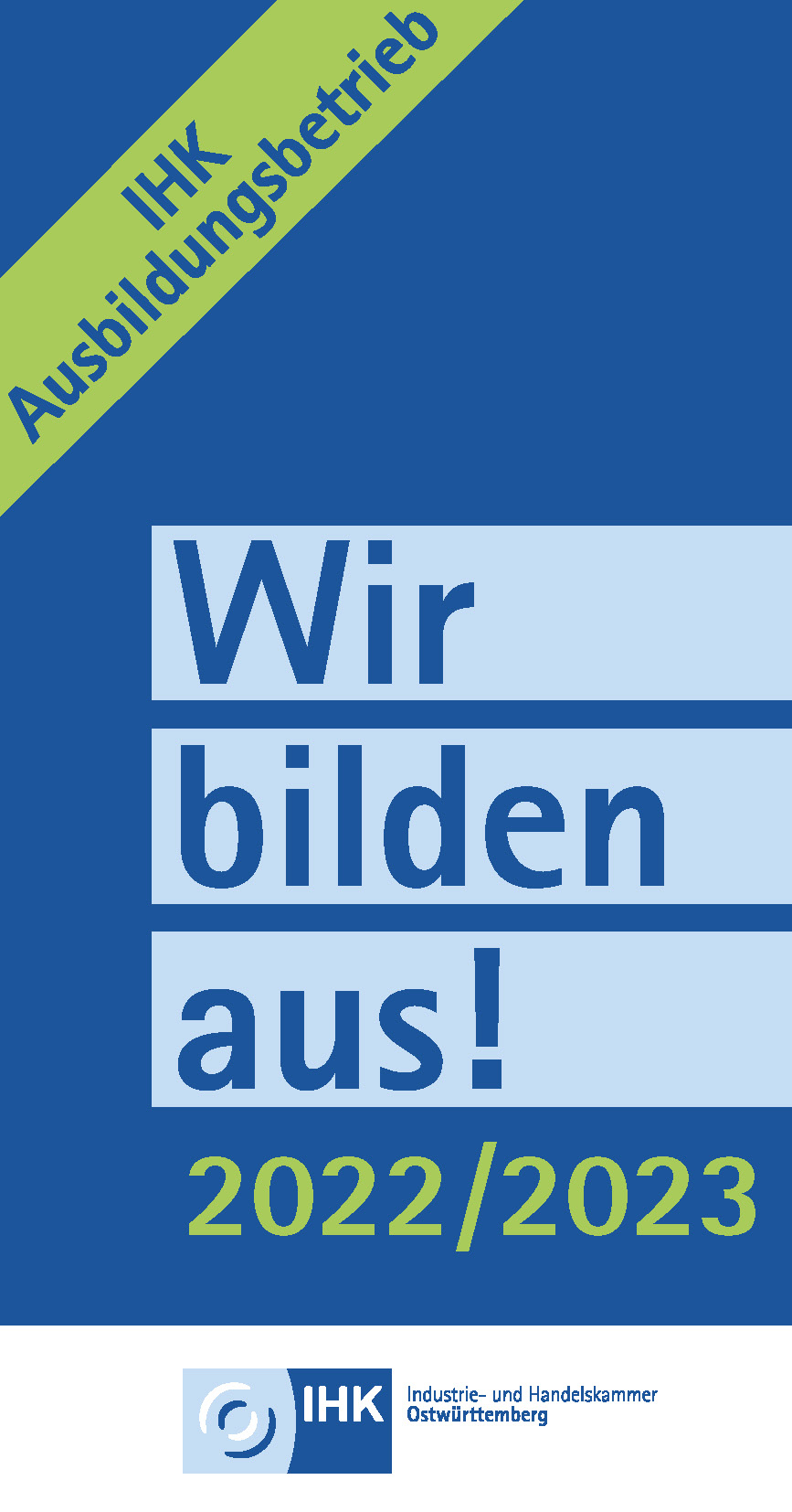 Wir bilden aus 2019 2020